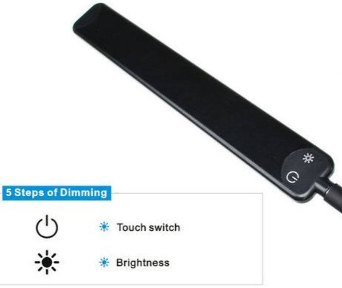 LED Aluminium Clip Lampe (1 Stk)