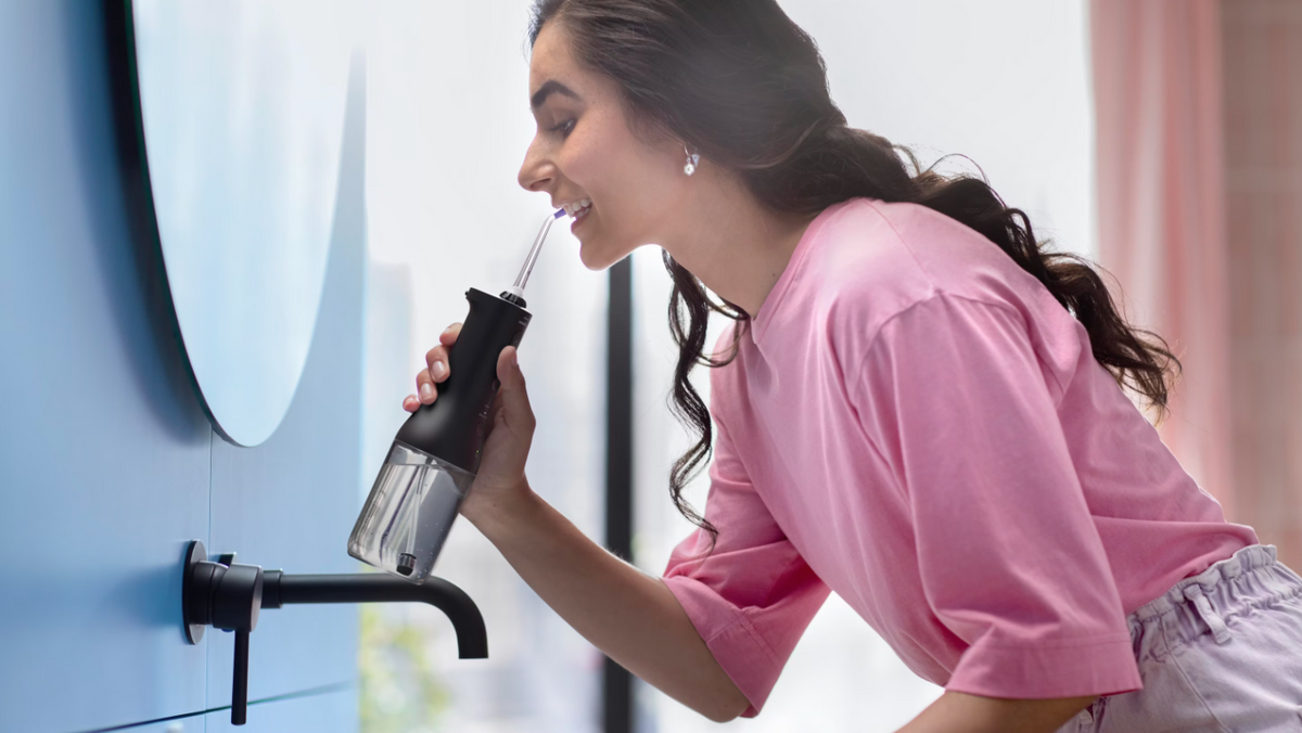 Philips Sonicare Combo DC 9000 Power Flosser schwarz (1 Stk)