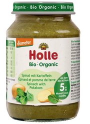 Holle Bio Spinat mit Kartoffeln (190g)