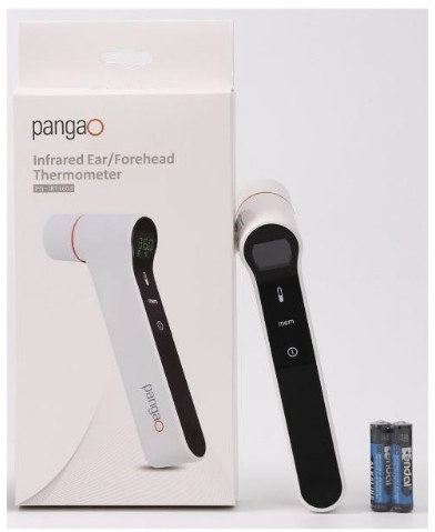 PANGAO Infrarot Ohr-/Stirnthermometer 3in1 (1 Stk)