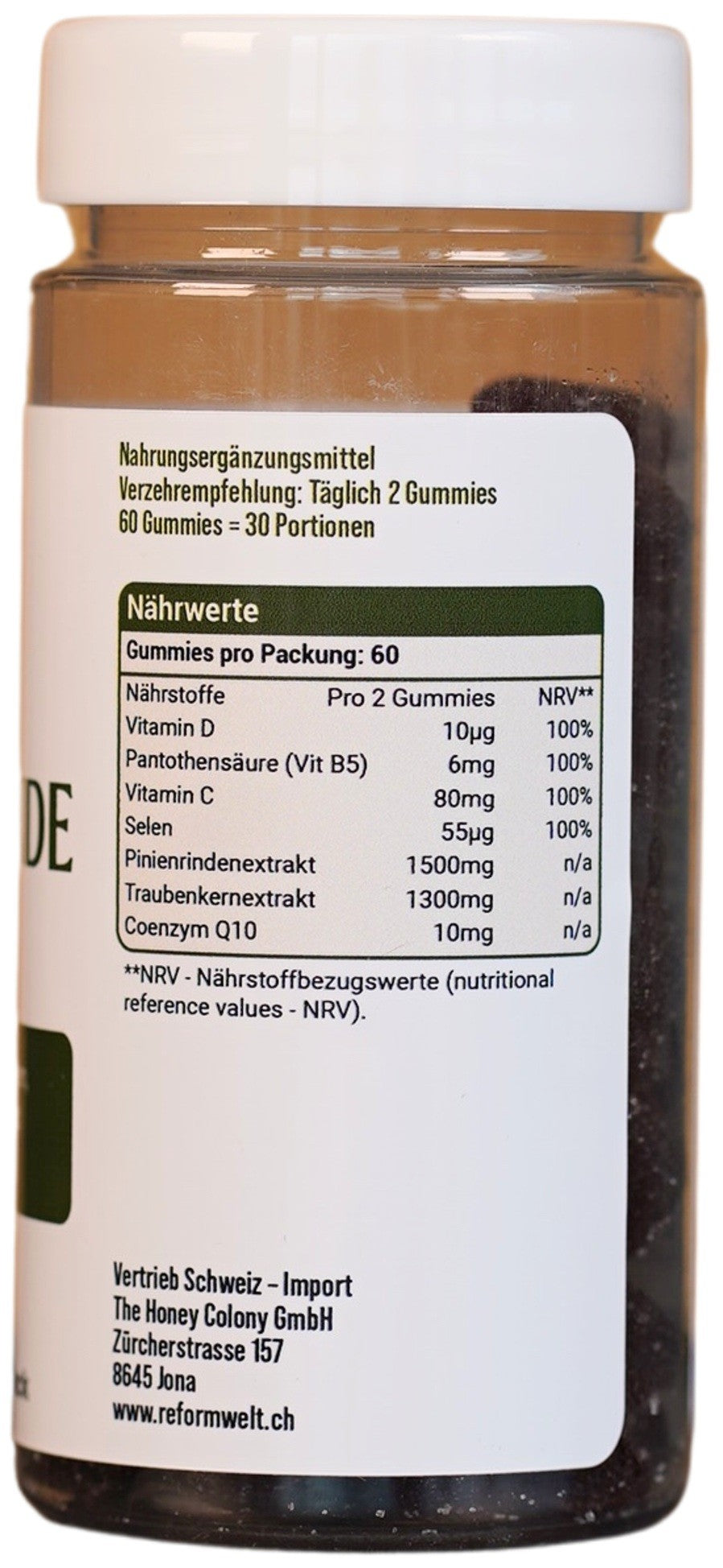 Reformwelt Strahlende Haut Gummies (60 Stk)