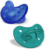 Chicco Physiologischer Beruhigungssauger Silikon Soft blau/türkis, 16-36 Monate (2 Stk)
