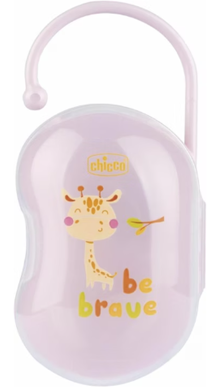 Chicco Nuggi-Box pink für 2 Nuggis (1 Stk)