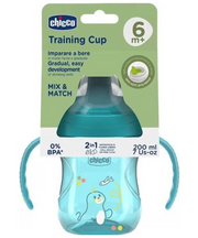 Chicco Training Cup 200ml blau, ab 6 Monate (1 Stk)