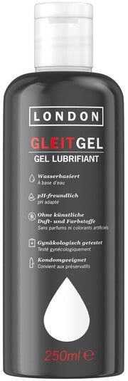 London Gleitgel auf Wasserbasis (250ml)