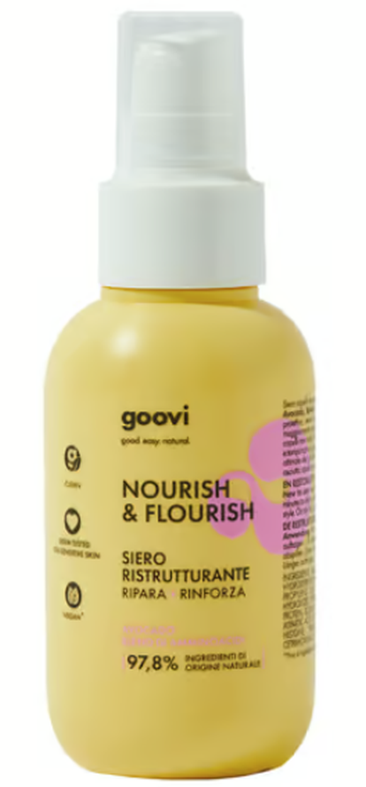 goovi Nourish & Flourish Restrukturierendes Haarserum (100ml)