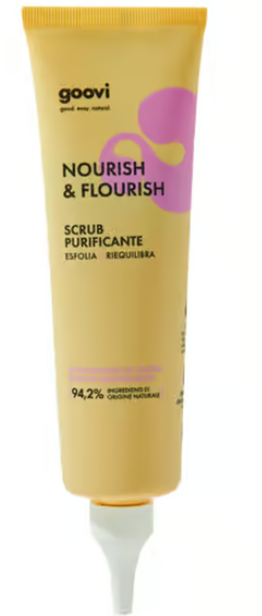 goovi Nourish & Flourish Reinigendes Kopfhautpeeling (150ml)