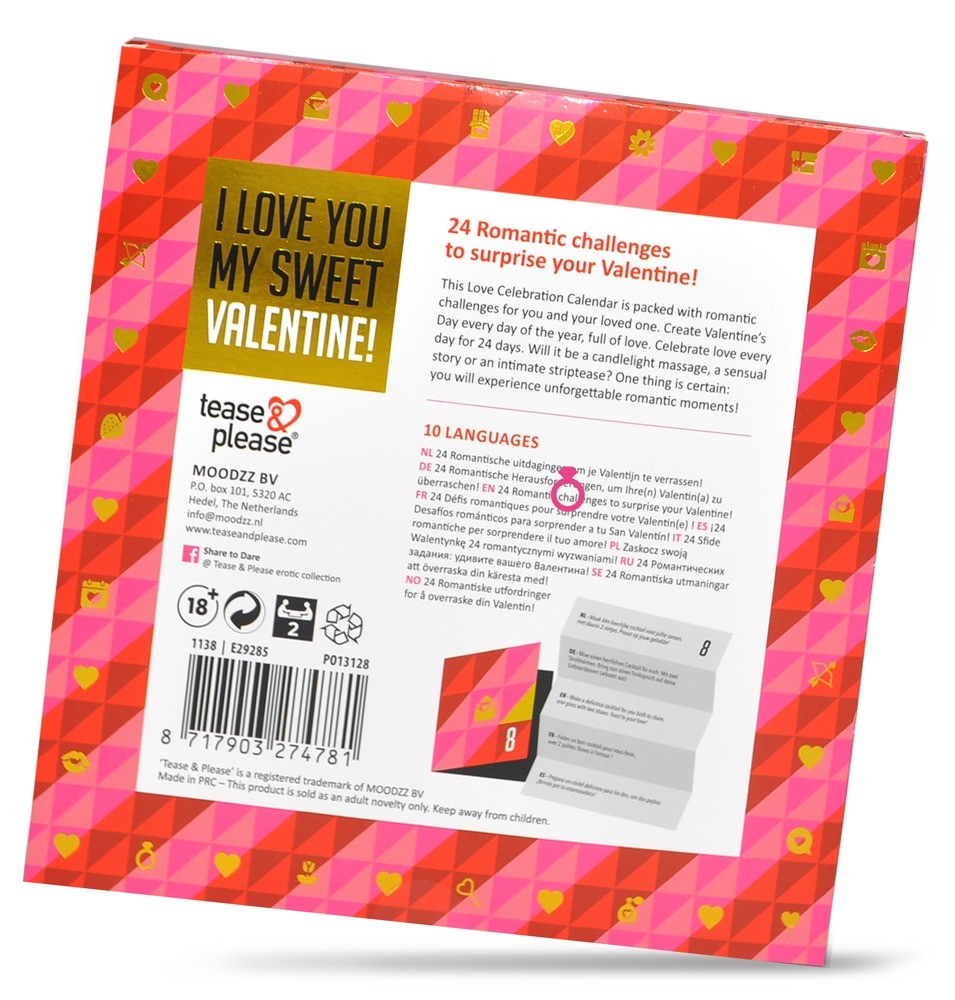 tease & please Valentine Challenge Calendar (1 Stk)