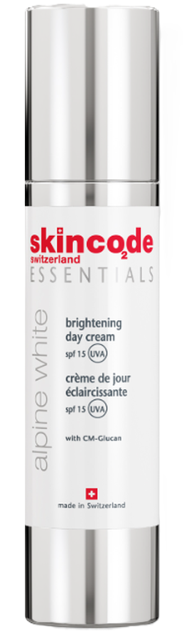 skincode Essentials Brightening Day Cream LSF 15 (50ml)