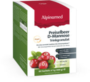 Alpinamed Preiselbeer D-Mannose Trinkgranulat (60x5g)