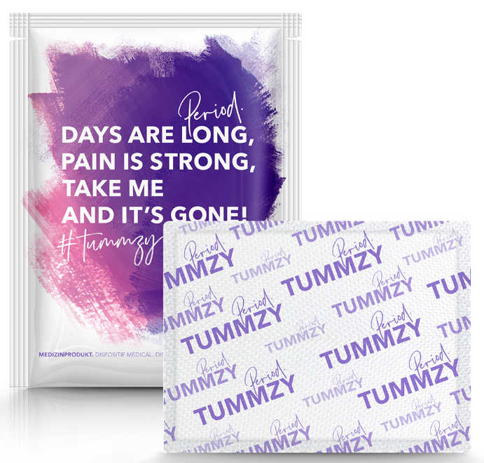 TUMMZY Uterus Warmer Menstruationspflaster (5 Stk)