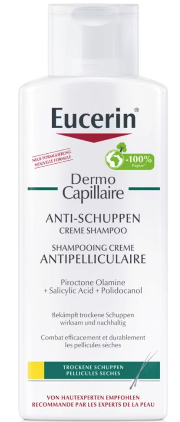Eucerin DermoCapillaire Anti-Schuppen Creme Shampoo (250ml)