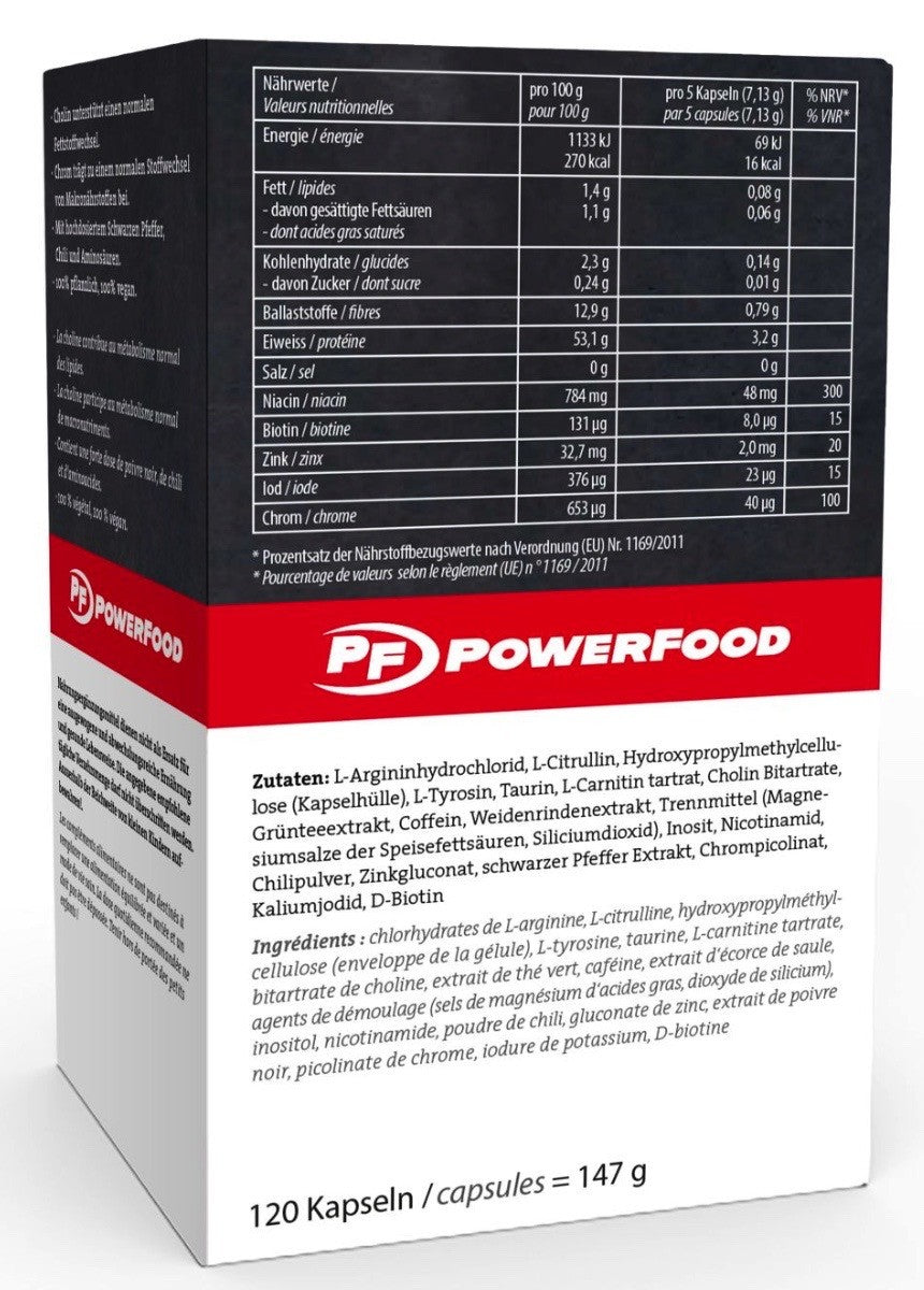 PowerFood Shred (120 Kapseln)