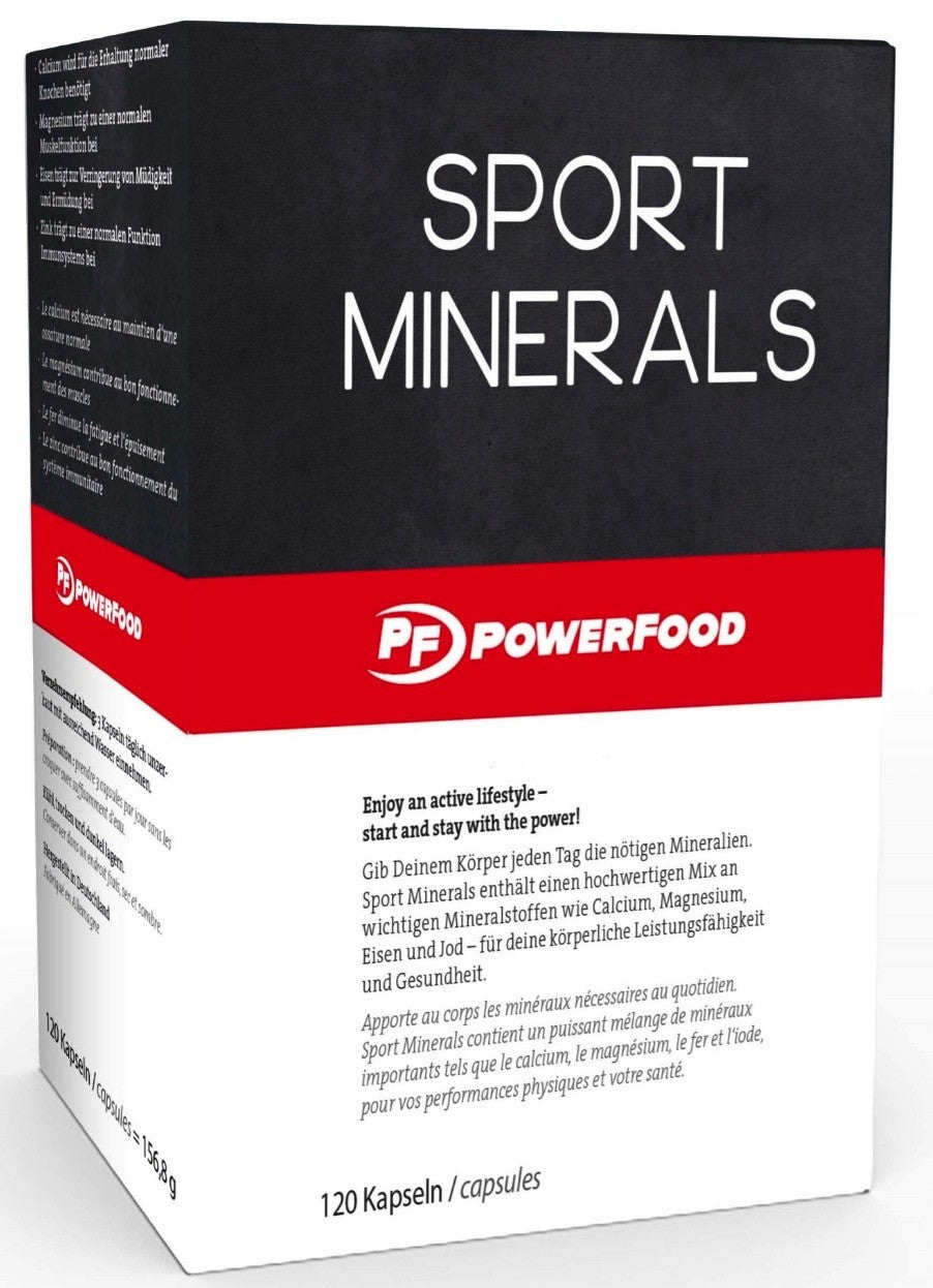 PowerFood Sport Minerals (120 Kapseln)