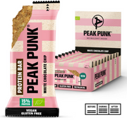 PEAK PUNK Bio Protein Bar White Chocolate Chip (12x55g)
