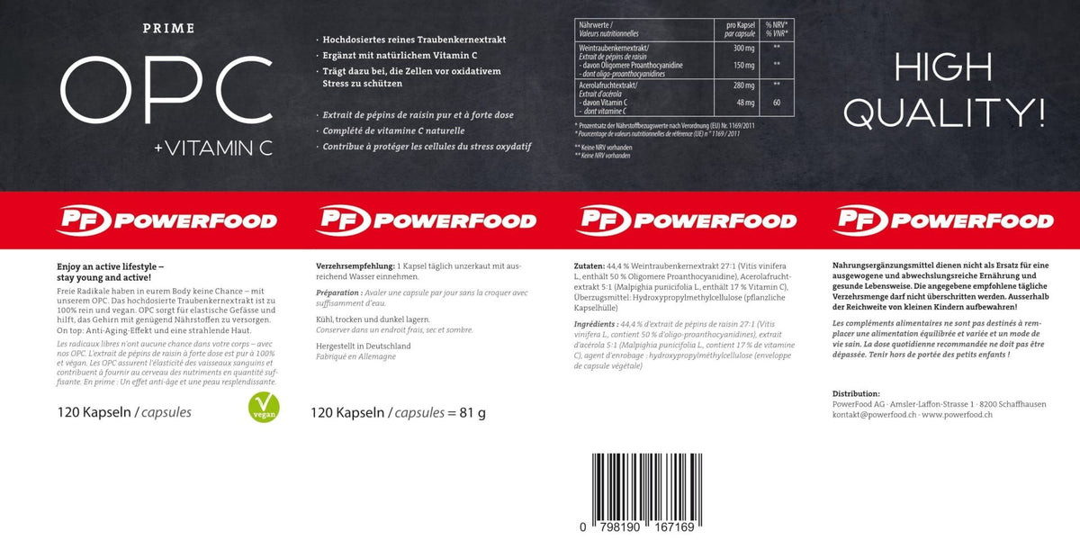 PowerFood OPC (120 Kapseln)