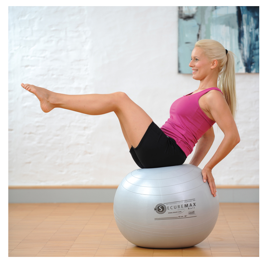 Sissel Securemax Gymnastik Ball 65 cm (silber)