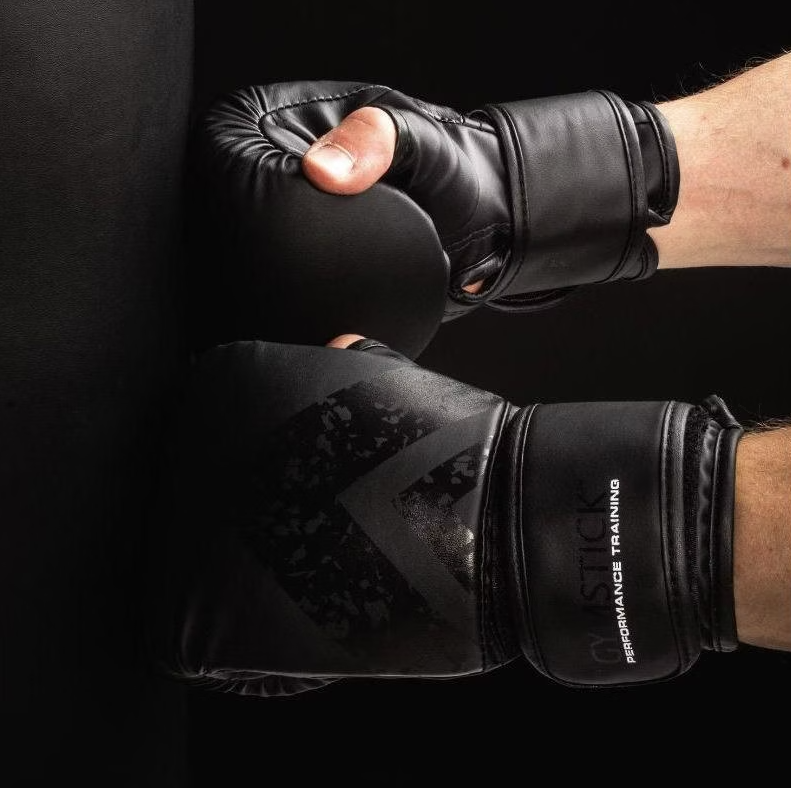 Gymstick Boxhandschuh One Size ohne Daumen, Handschuhpolsterung 12 Unzen (1 Paar)