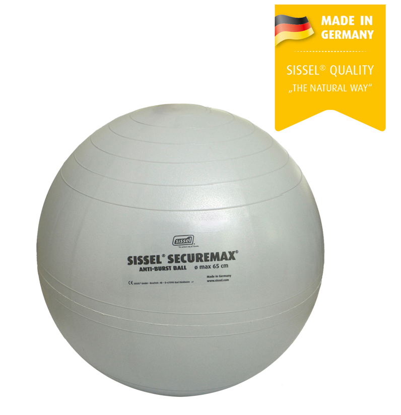 Sissel Securemax Gymnastik Ball 65 cm (silber)