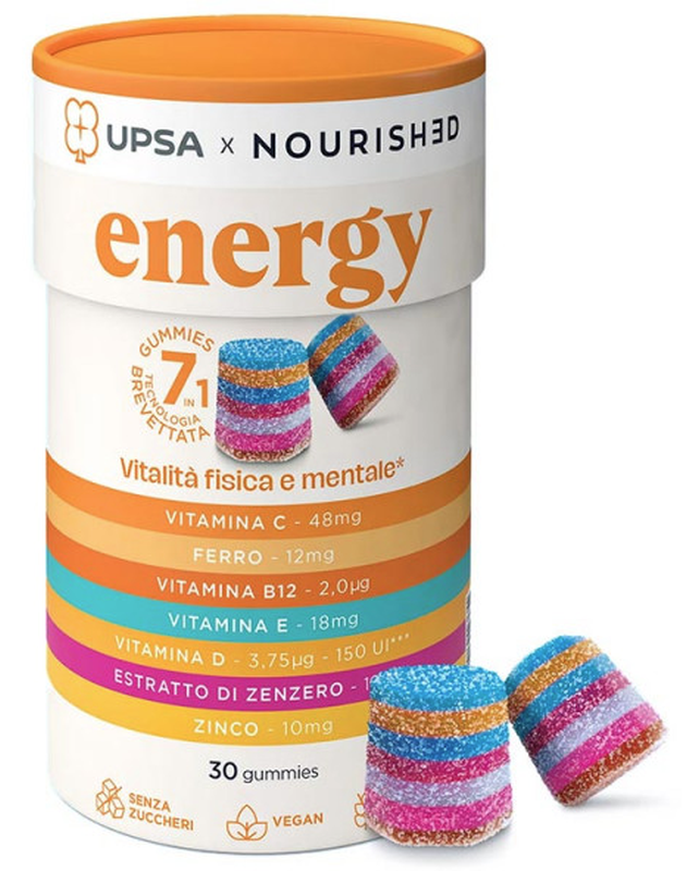 UPSA X NOURISHED Energy Gummies (30 Stk)