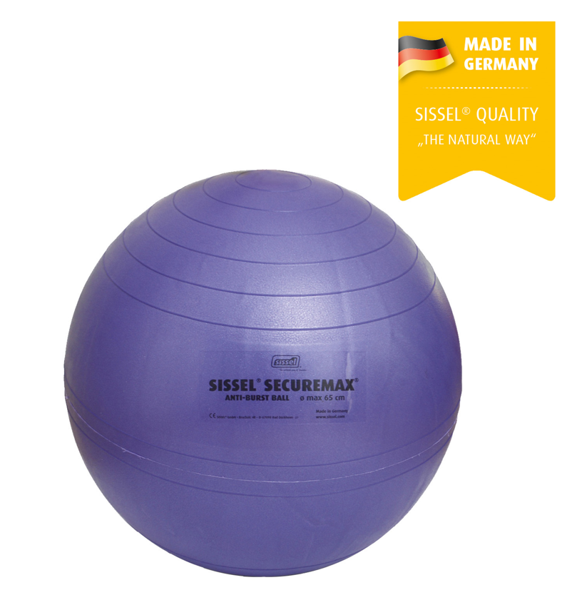 Sissel Securemax Gymnastik Ball 75 cm (blau, lila)