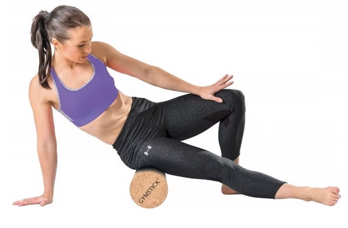 Gymstick Active Faszienrolle aus Kork, 30x11cm (1 Stk)