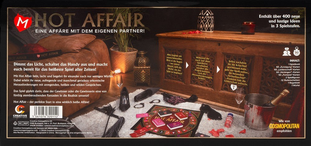 Orion Erotisches Brettspiel Hot Affair (1 Stk)