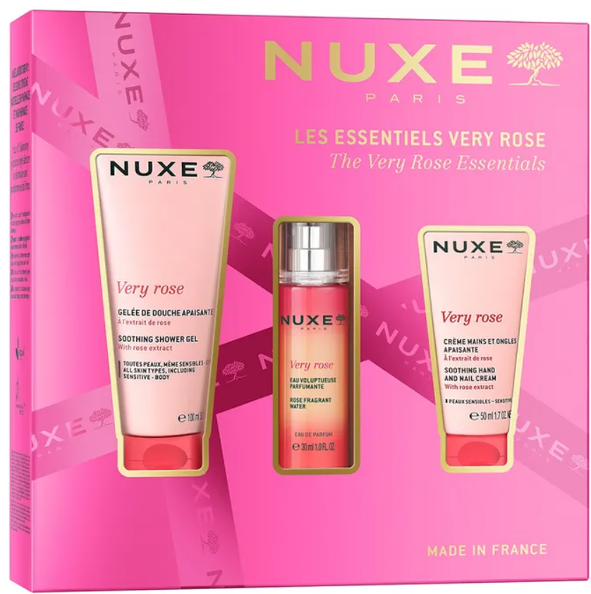 NUXE Very Rose Geschenkset (3-teilig)