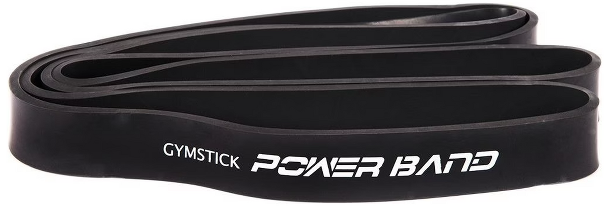 Gymstick Power Band 1m, mittlerer Widerstand, schwarz (1 Stk)