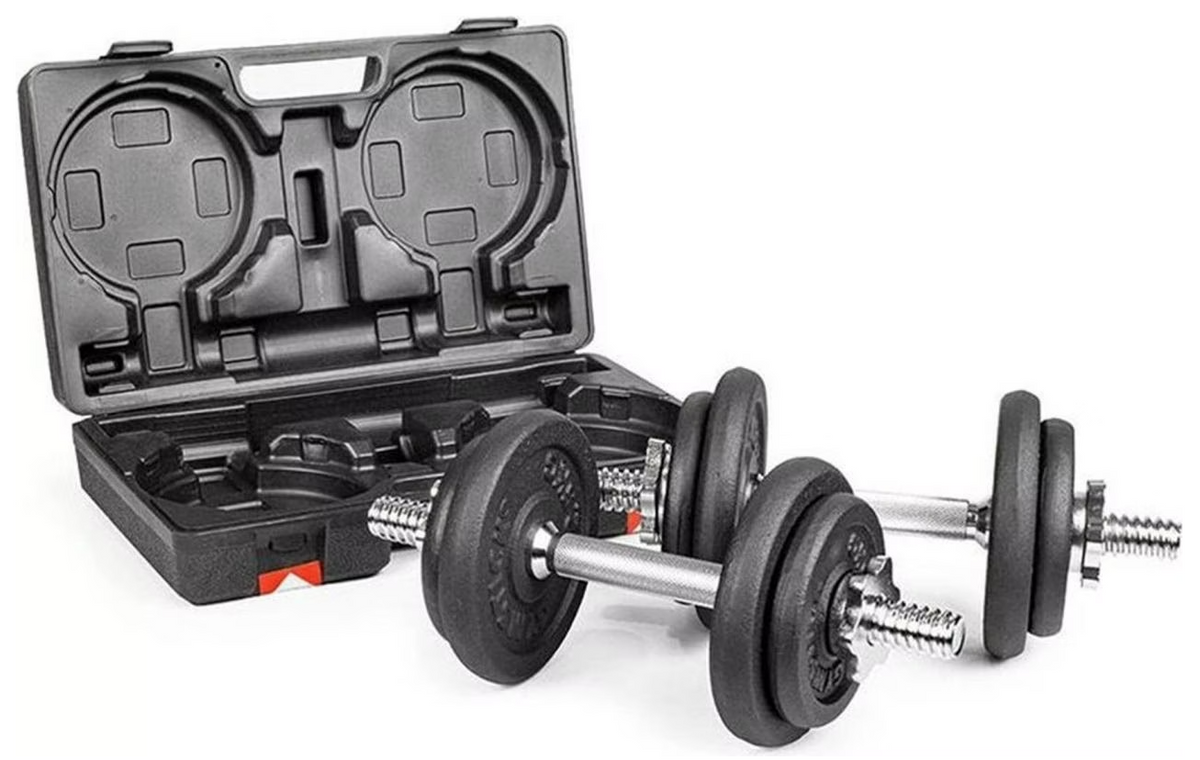 Gymstick verstellbares Kurzhantel-Set, 20kg (10-teilig)