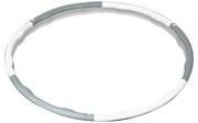 Gymstick Hula Hoop grau, Durchmesser 100cm (1 Stk)