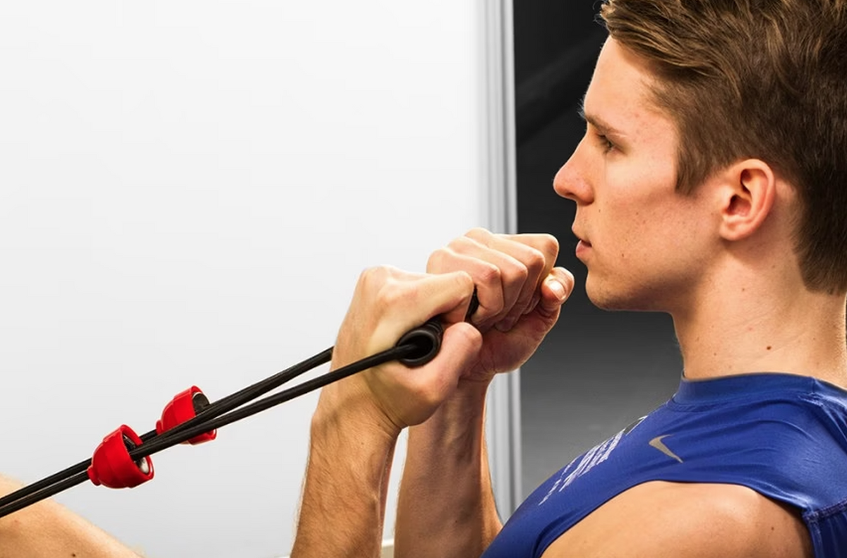 Gymstick Total Door Gym Multigriff Klimmzugstange, Länge 200cm (1 Stk)