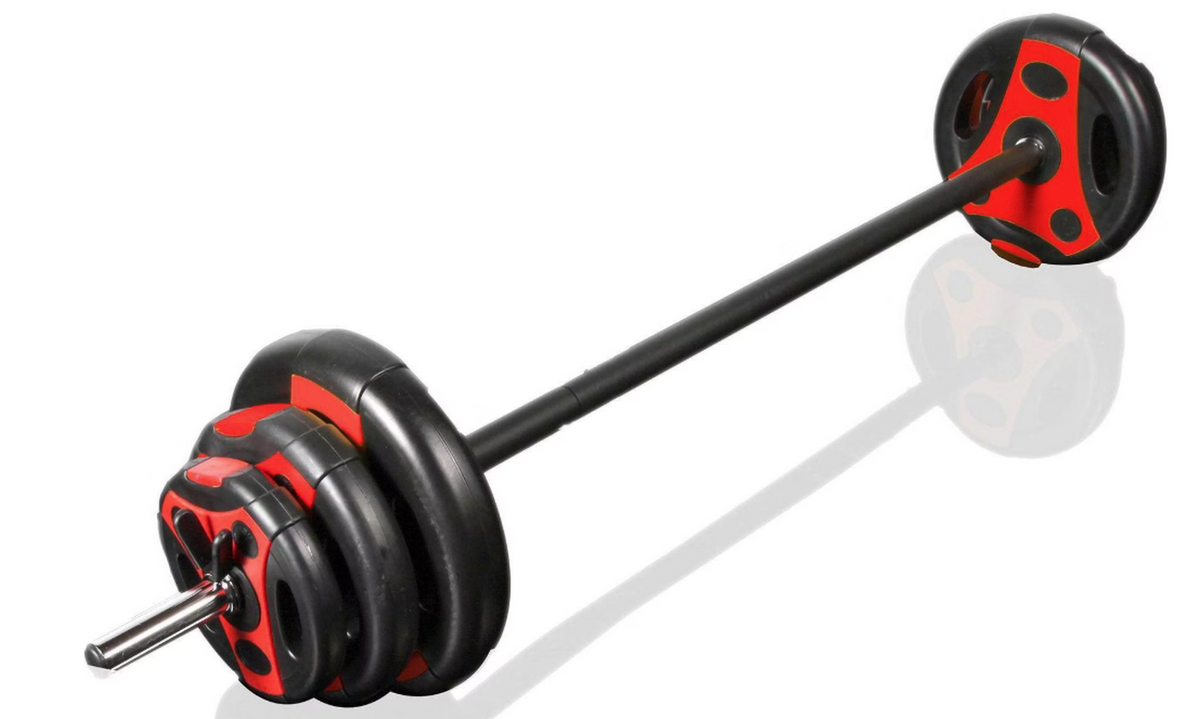 Gymstick Pump-Set grau 20kg (7-teilig)