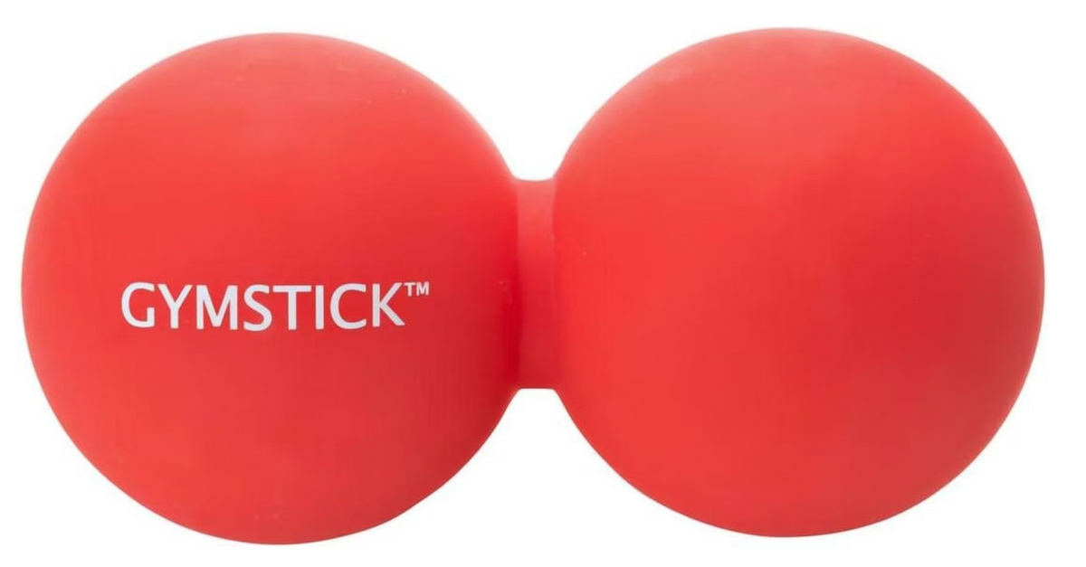 Gymstick Myofascia Double Ball, 12x12x6cm (1 Stk)