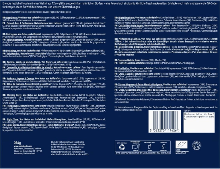 Pukka Bio Tee Adventskalender (1 Stk)