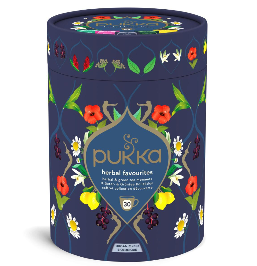 Pukka Lieblings-Kräutertee Geschenkdose Bio (30 Beutel)
