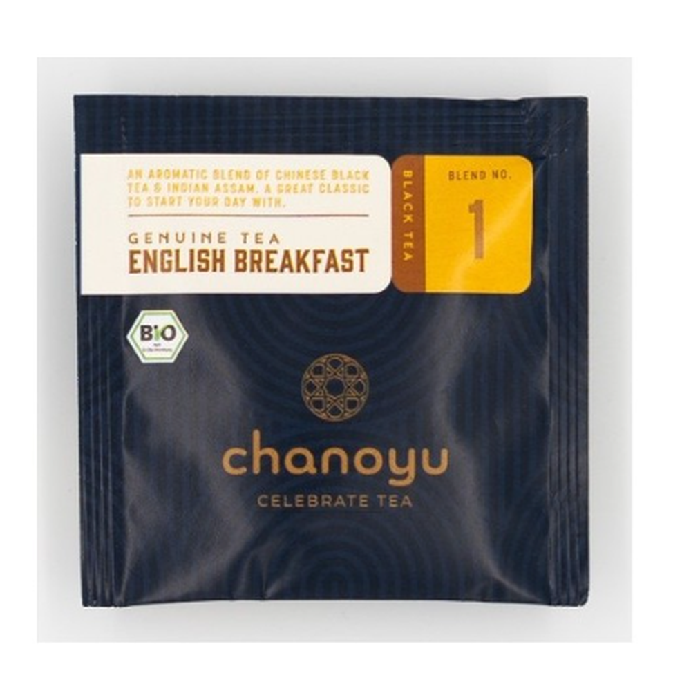 chanoyu Bio Tee English breakfast N°1 Pyramiden-Teebeutel (50 Stk)