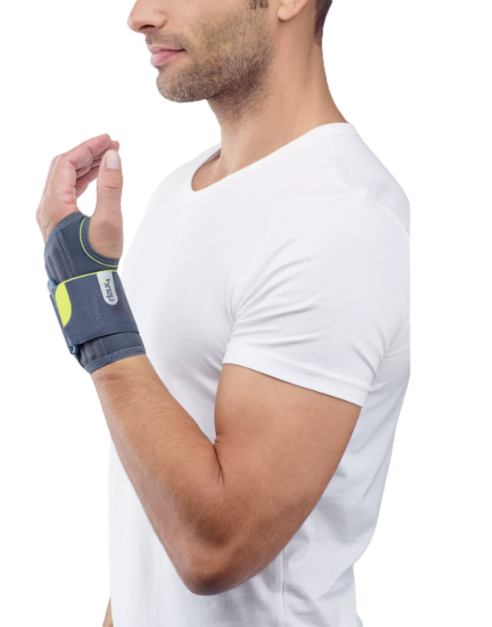push Sports Handgelenkbandage links L, Handgelenkumfang 18-20.5cm (1 Stk)