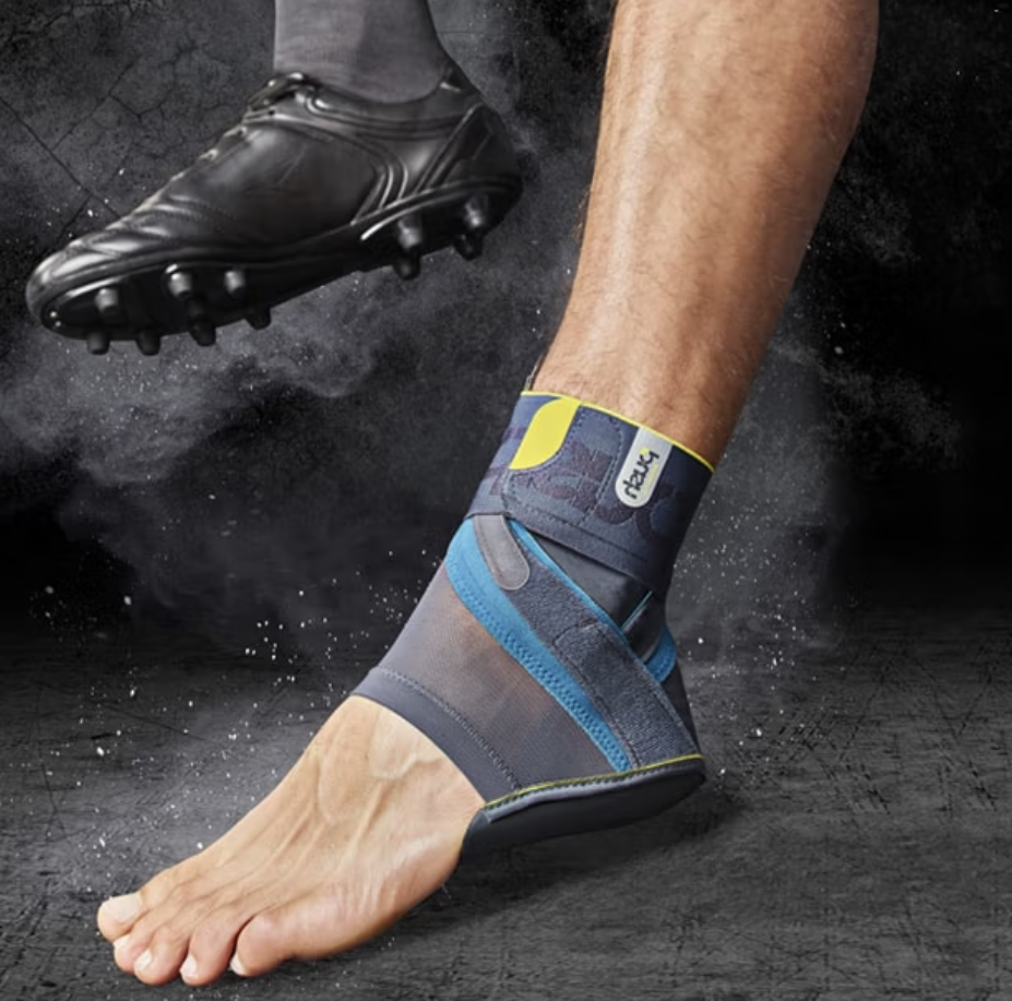 push SPORTS Knöchelbandage Kicx, links, Grösse L, Sprunggelenkumfang 25.5-28.5cm (1 Stk)