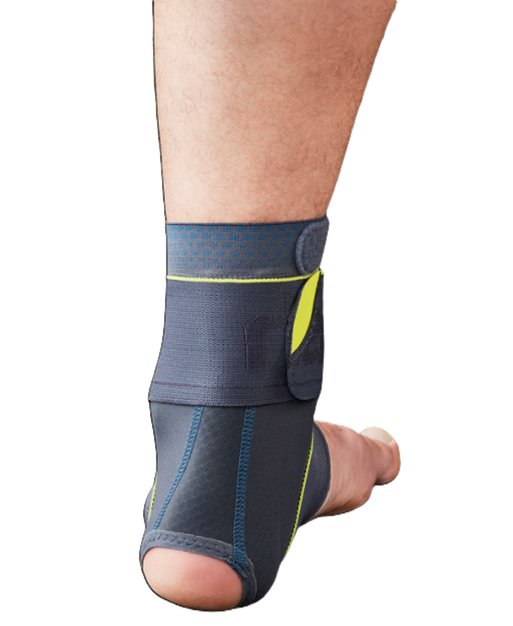 push SPORTS Knöchelbandage 8, links, Grösse L, Mittelfussumfang 25.5-28.5cm (1 Stk)