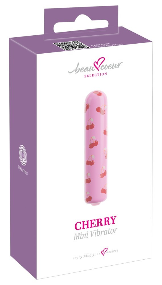 beau coeur CHERRY Mini Vibrator (1 Stk)