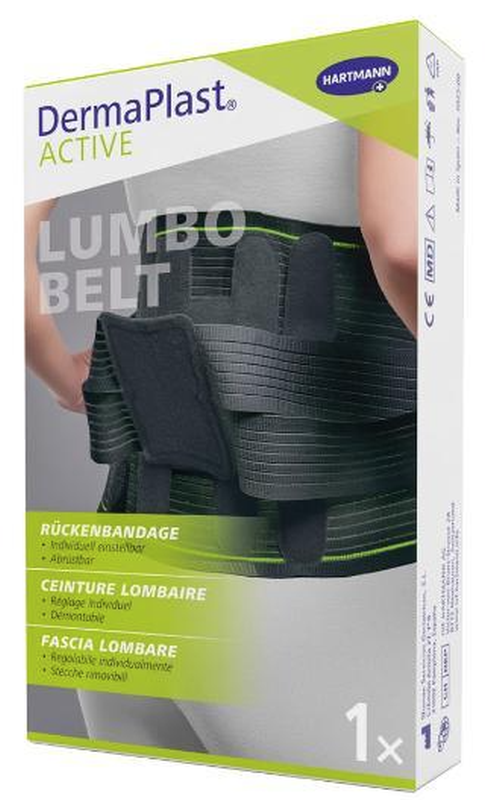 DermaPlast ACTIVE Lumbo Belt Rückenbandage L, Grösse 105-120cm (1 Stk)