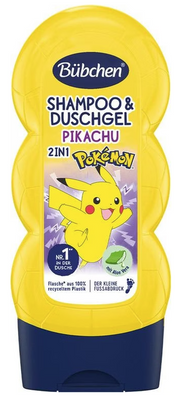 Bübchen Shampoo & Duschgel 2in1 Pokémon Pikachu (230ml)