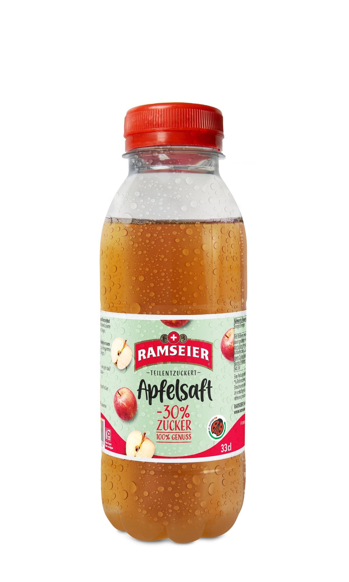 Ramseier Apfelsaft naturtrüb, teilentzuckert (6x33cl)