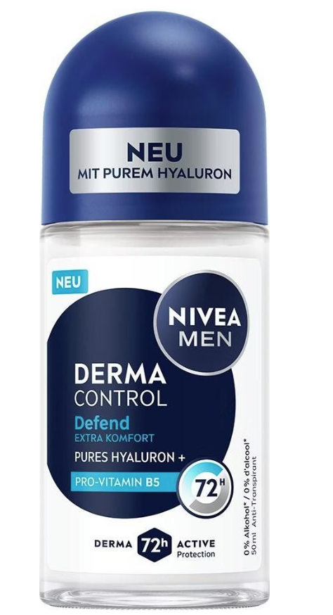 Nivea Men Derma Control Defend Deo Roll-on (50ml)