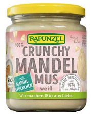 RAPUNZEL Crunchy Mandelmus weiss (250g)
