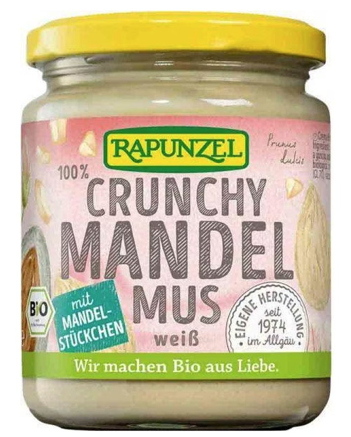 RAPUNZEL Crunchy Mandelmus weiss (250g)