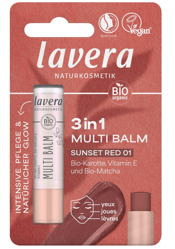 Lavera Multi Balm 3in1 Sunset Red (4.9g)