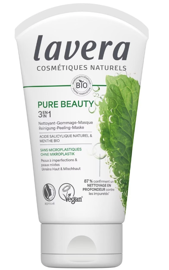Lavera Pure Beauty 3in1 Peeling-Maske (125ml)