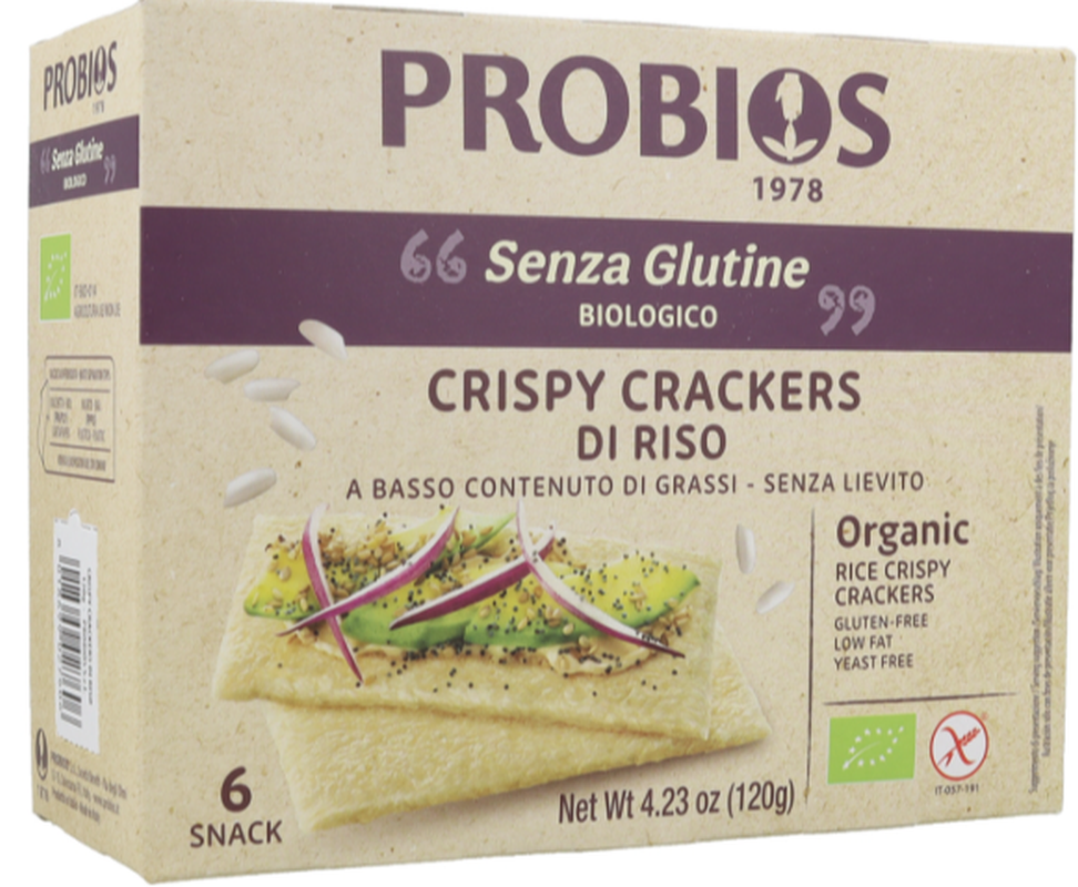 PROBIOS Knusprige Reiscracker, glutenfrei (120g)